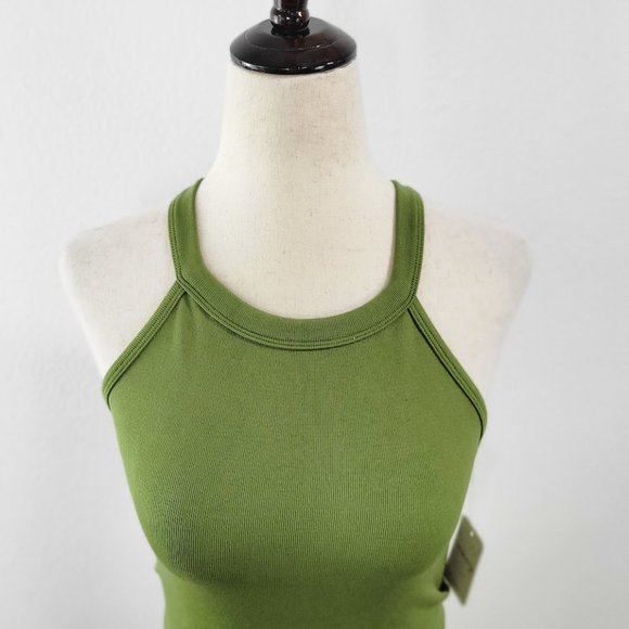 FREE PEOPLE bella seamless rib tank Sz M/L NEW - Picture 3 of 9